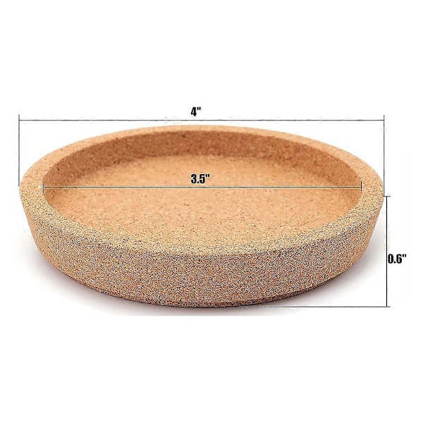 16 kpl Korkkialuset, 10 cm Imukykyiset Lämmönkestävät Pyöreät Korkkialuset Useimmille Mukeille