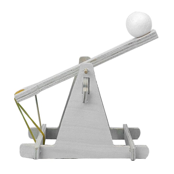 Farfi Lasten Tieteellinen Kokeilu DIY Trebuchet Leikkikalu Malli Puinen Katapultti Sarjat