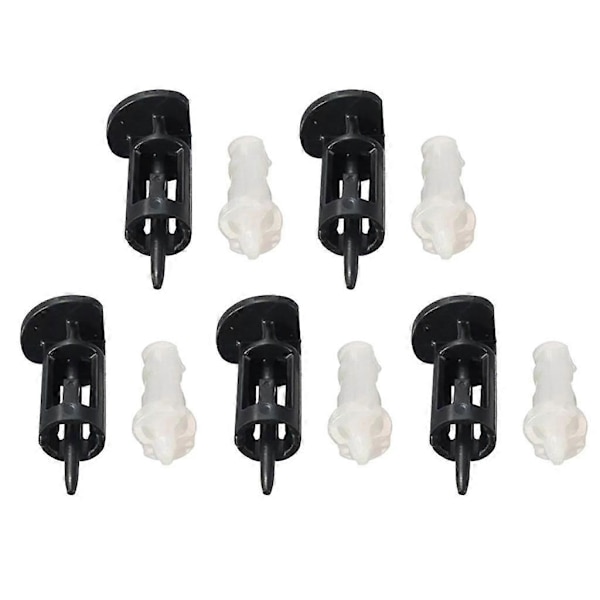 10 st Monteringsklämmor Fäststift Tryckskruv för Intel Socket 775 1150
