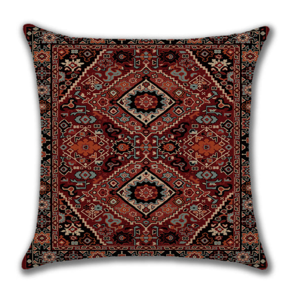 Persian Geometric Koristetyynyt Koti Sisustus Sarja 4