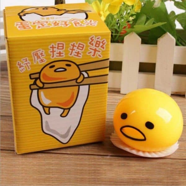 Klem Vomiting Eggeplomme Ball Gul