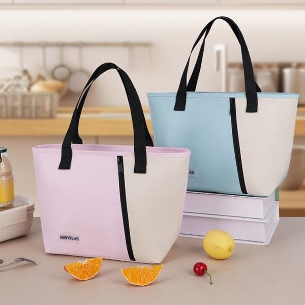 Eristetty lounaslaukku pink