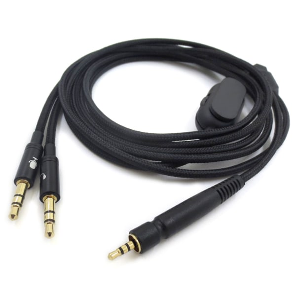 Til Sennheiser- G4ME ONE GAME ZERO GSP350 500 600 stereo lydkabel Dobbelt stik version Double plug version