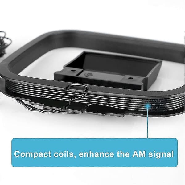 AM/FM Loop Antenne 3-pinners kontakt for HIFI-mottaker lydsystem