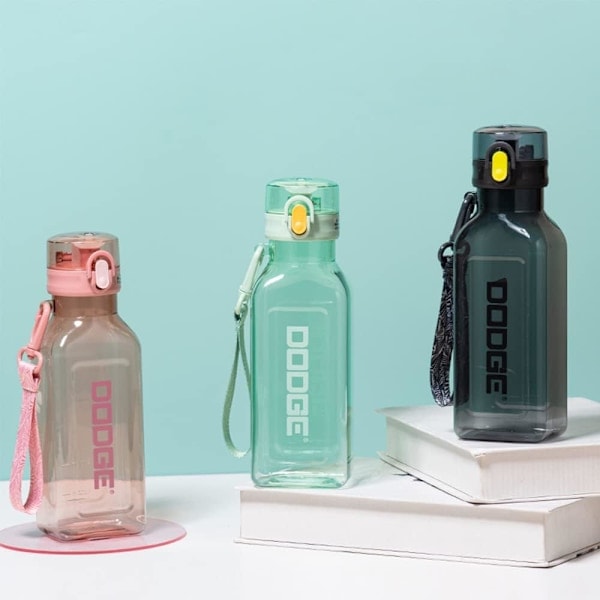 Sports Vandflaske 700ml, Lækagesikker og BPA-fri Drikkeflaske, Gym Vandflaske, Vandflaske til Rejser Picnic Camping Vandring Green