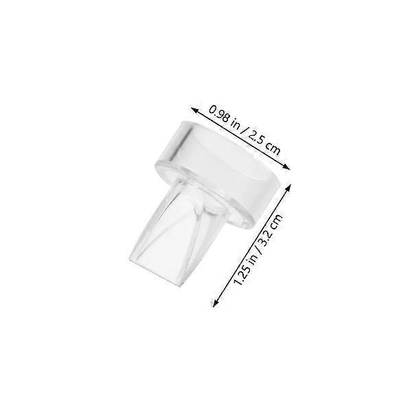 5 kpl Sähköisen Rintapumpun Osia Tarvikkeita Silikoninen Nokkavaluutit (22mm) Transparent 2.2cm