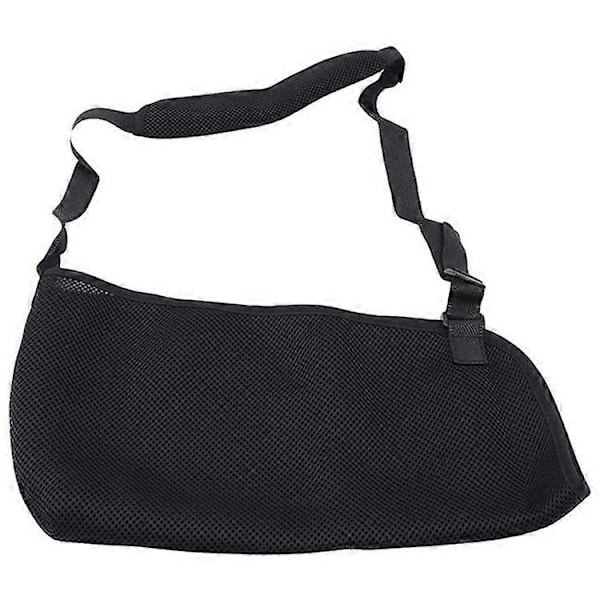 Arm Sling til Skulderskade Letvægts, Åndbar Skulderimmobilisator til Mænd & Kvinder Black