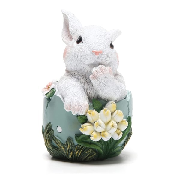 Påskeharepynt Vårhjeminnredning Kaninfigurer (Resurrection Protein Rabbit 2 stk)