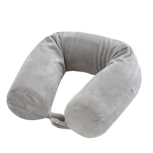 Airplane travel pillow, you can fold the neck support pillow.