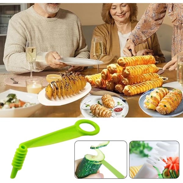 Slicer för Grönsaker | Kreativ Grönsaks Slicer - Frukt Grönsak Köksredskap, Manuell Slicer, Köksgadget