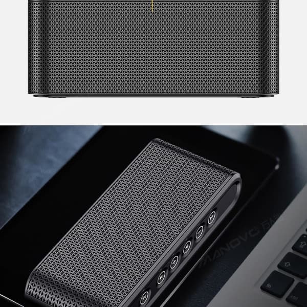 Worallymy X6 8000mAh Batteri Bluetooth V4.2+EDR Højttaler (Sort)
