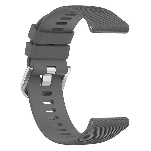Silikone Urrem Til Garmin Venu 2 Dark Grey