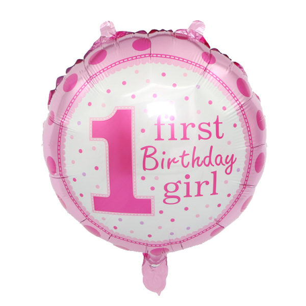 Pojke eller flicka Genus Revision Tema Party Disponibel Baby Party Ballong pink