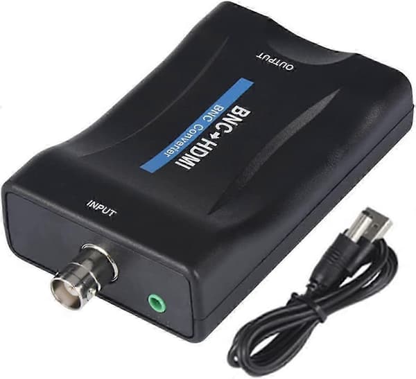 BNC til HDMI-konverteradapter Vis HD 1080P/720P Videoadapter Ny utgave Ab