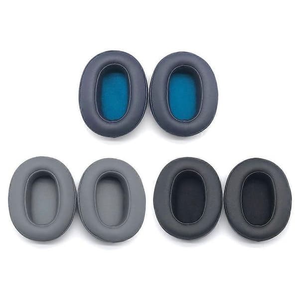 Øreputer for So-ny WH-XB900N hodetelefoner, erstatningsputer, headset-skum Blue