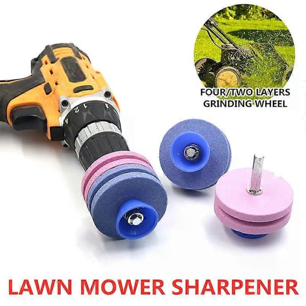 56MM Gressklipper Sliper Firelags Bryne Gressklipperblad Sliper Dobbel Slip Drill Universal Slip Drill Kutter A01 2PCS