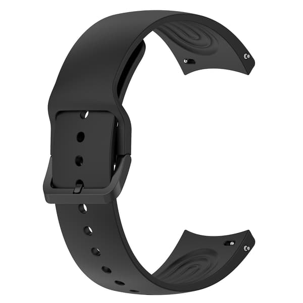 Silikoniranneke Xiaomi Watch S1 Pro -kellolle Black