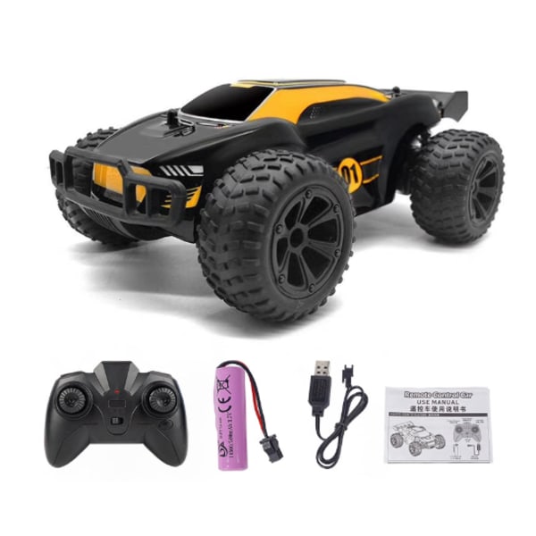 Fjernstyret Bil - 2.4GHz Højhastighed ​​Store Fødder Rc Biler yellow