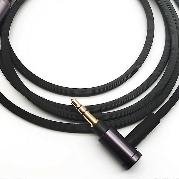 Til Sony Wh-1000 Xm2 Xm3 Xm4 3.5mm Audio Kabel, (sort uden mikrofon)