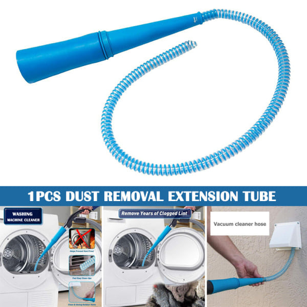 Vent Vacuum Hose Removes Lint Dust Cleaning Portable Washer and Dryer Cleaner