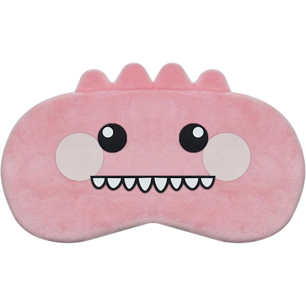 Cartoo Mask Mjuk Plysch Ögonmask för Sömn Resa Blockera Sömnmasker Ögonöverdrag Nyhet Söta Djur Ögonskydd Pink