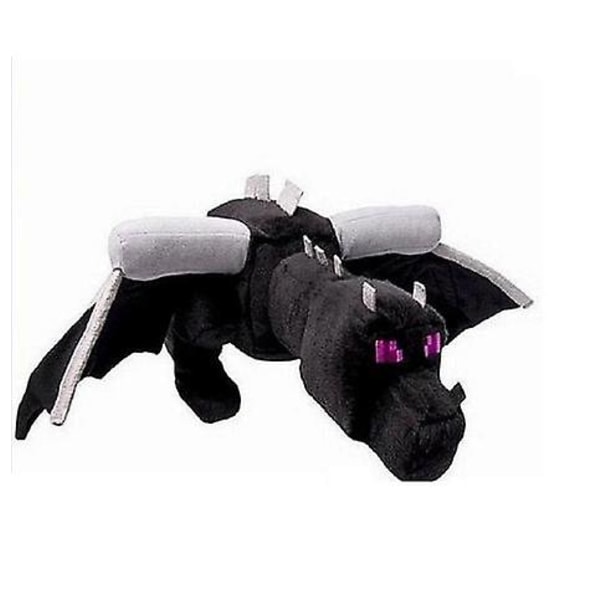 Minecraft Andron Plysch Mjuk Svart Plysch Bomull Barnleksaker 30cm