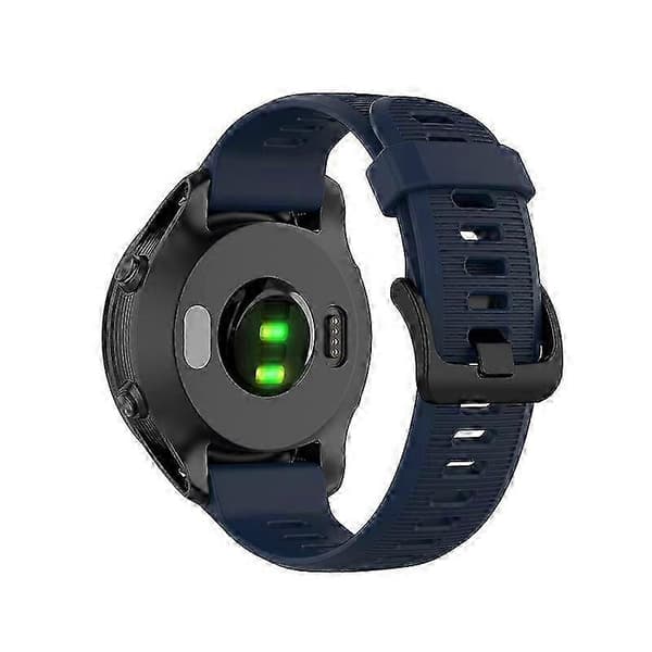 Til Garmin Forerunner 945 silikone urrem Midnight Blue