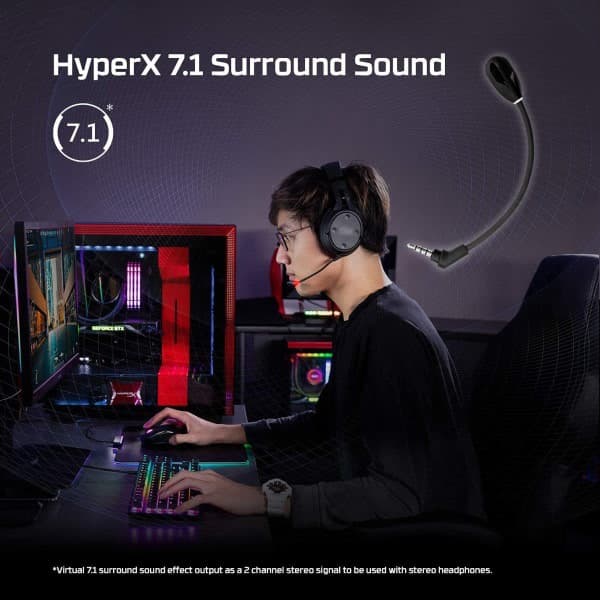 Erstatningsmikrofon for Kingston HyperX Cloud Flight/Flight S