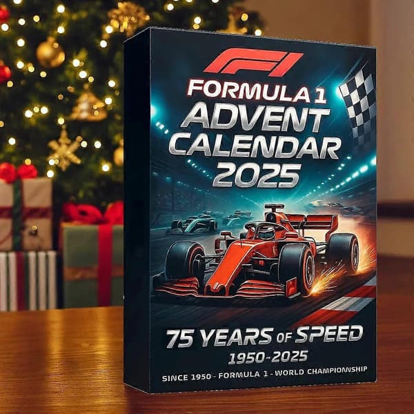 Formel 1 Adventskalender Överraskningslåda