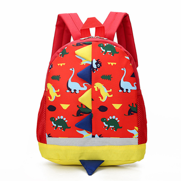 Barn Ryggsäck Dinosaurie Ryggsäck Barn Ryggsäck Förskola Ryggsäck Barn Ryggsäck Flickor Pojkar Ryggsäck Skolväska Red