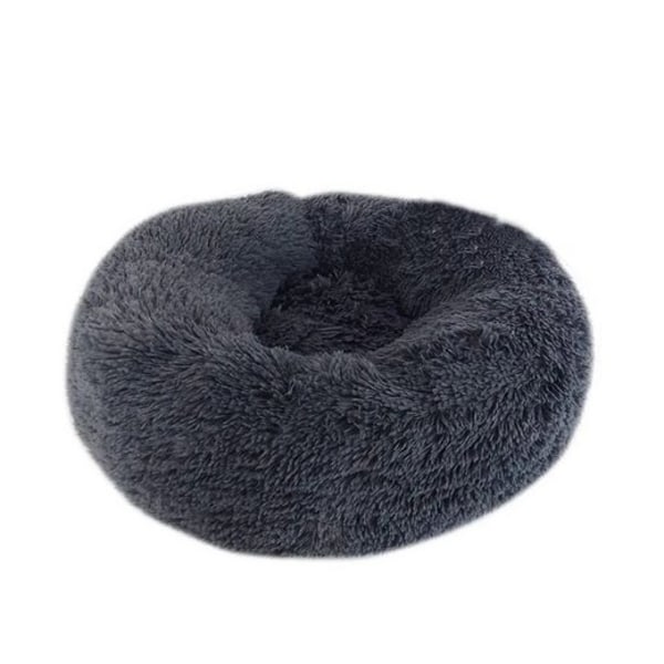 Katteseng, Pude Blød, Blød til Katte Hunde (mørkegrå 60cm) dark gray 60cm