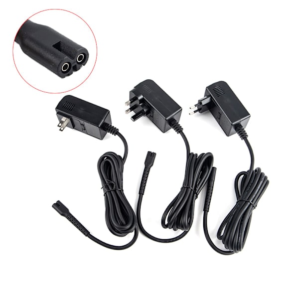 Laddningsställ AC-adapterladdare för Wahl 8148/8591/850 EU-kontakt