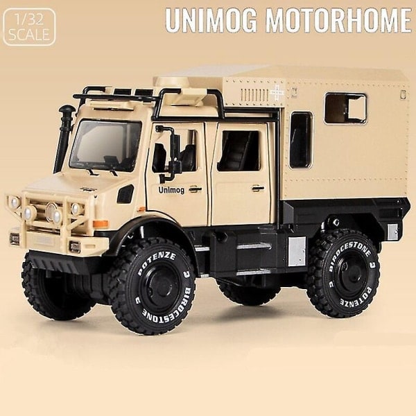 1/32 Rv Alloy Simulaatio Maastoauto Lasten Leikkikalut - Keltainen Yellow