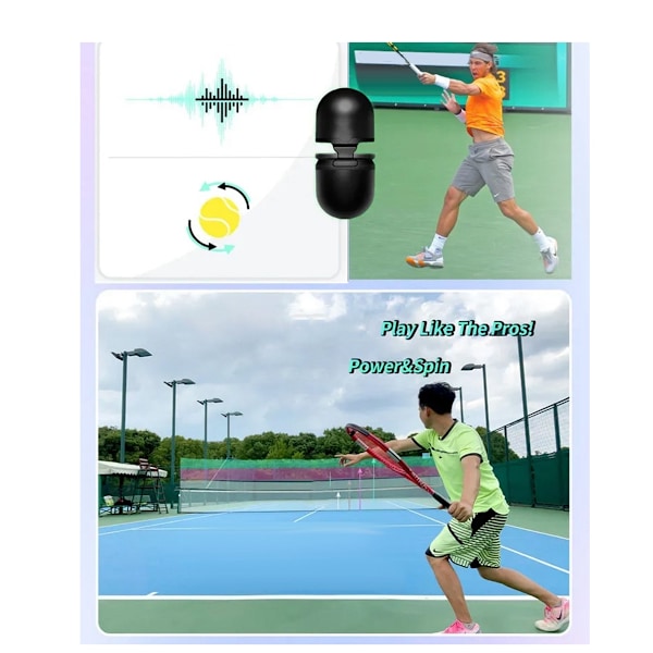 Tennispilli lyöntiharjoittelu ilmaisella opetusohjelmalla