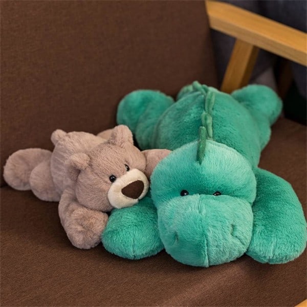 Dinosauruspehmolelu, Söpöt dinosauruspehmolelut pojille ja tytöille (Vihreä dinosaurus, 30cm/11.8 tuumaa)