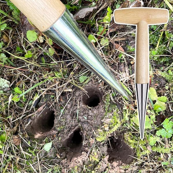 Såmaskin Hull Puncher Bærbar Lett Hageverktøy for Omplanting 1pcs