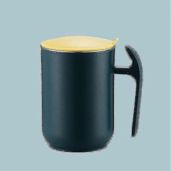 Rustfrit stål store krus dobbelt lag Esspresso låg 450ml
