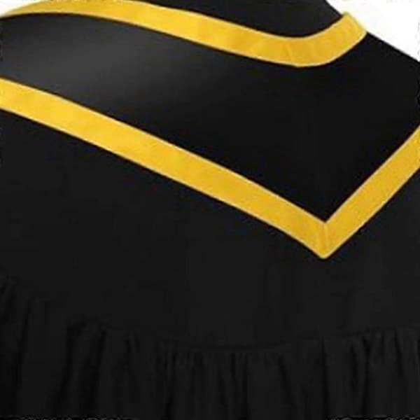 Dimissionskåbe til dimissionsceremoni 183 cm dimissionskåber Black base