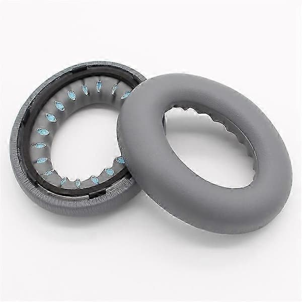 Erstatning Protein Leather Øreputer Øreputer for Bose 700 Nc700 Bluetooth Hodetelefoner 1 Par Sett Grey