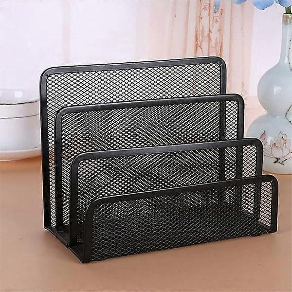 Postkasse med 3 rum, organizer i mesh, til D