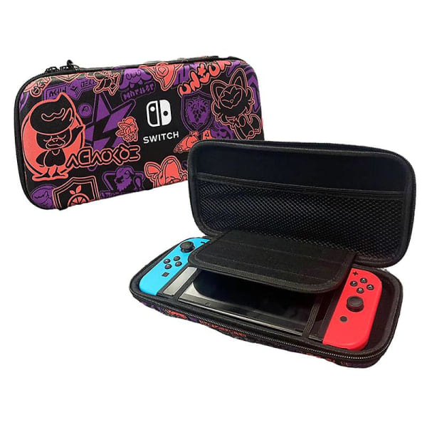 Nintendo Switch/lite Scarlet And Violet Förvaringsväska, Skyddande Hårt Skal, Fodral för Nintendo Switch OLED-tillbehör