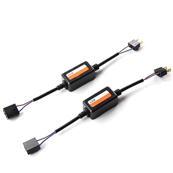 Pakke H7 Automotive Load Resistor Fejl Eliminator Led Decoder Canbus Trådløs Lys Adapter