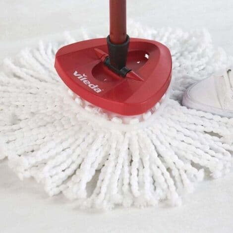 Vileda Microfiber Mopphuvud, Vit, Tvåpack