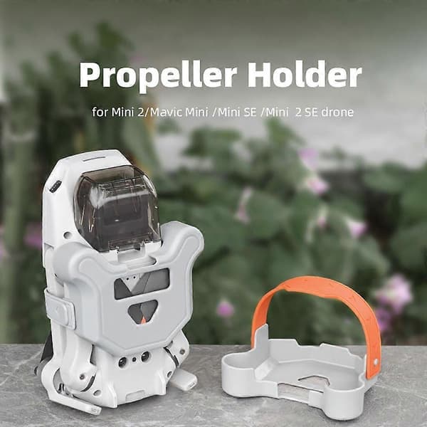Elastisk silikonbånd - Stropp Propellholder for Mini 2 Mini SE Propeller Orange