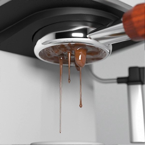 Rustfrit stål semi-automatisk kaffemaskine bundløst håndtag til BA101/BA102 TEMP IQ 58mm, B