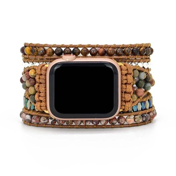 Bohemiskt klockarmband kompatibelt med Apple Watch 38mm/40m