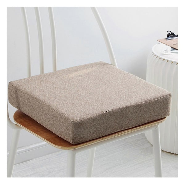 50*50cm Svamp Put Høy Elastisitet Personlig Tilpasset Pad For Kontor Sofaer Bokhandler Light Coffee Square