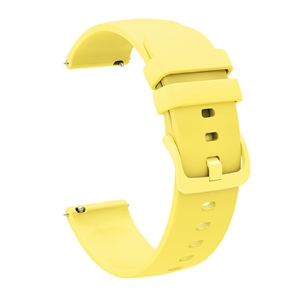 SKALO Silikonarmband för Amazfit Bip/Bip U/Bip U Pro/Bip S - Fler Färger yellow