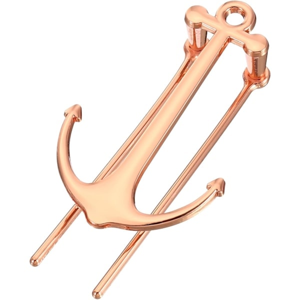 Kreativt metalbogmærke med glat overflade, værktøj til at holde bøger åbne, perfekt til lærere/studerende/bogelskere lærere/studerende/bogelskere Rose Golden