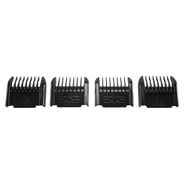 Elektrisk Clipper Tilbehør, 4 stk. Klip Clipper Begrænsningskam Guide Fastgørelse Størrelse Barber Udskiftning (1
